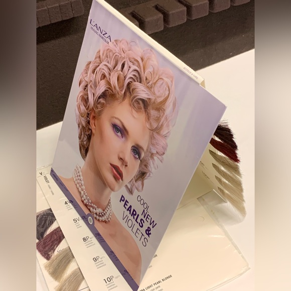 L’ANZA | Hair | Lanza Healing Hair Color Swatch Book Pearls Violets New ...